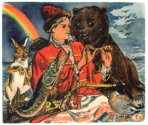 Медведь заяц щука Иван царевич